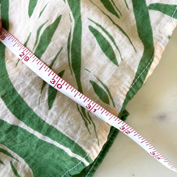 Zara Green Printed Mini Dress - Picture 12 of 16